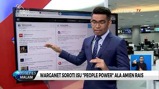 Warganet Soroti Isu People Power Ala Amien Rais