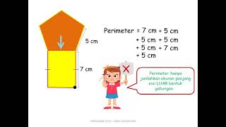 Perimeter bentuk Gabungan | Matematik | Tahun 5