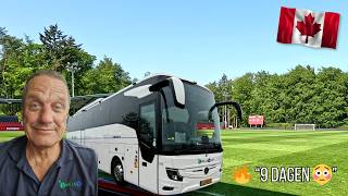 IK REED 9 DAGEN MET CANADESE 🇨🇦 VOETBALLERS DOOR NEDERLAND 😳⚽ | TOURINGCARCHAUFFEUR VLOG 🚌💨