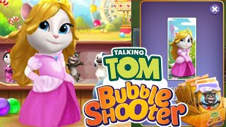 Talking Tom Bubble Shooter Character Princess Angela unlocked  GAMEPLAY screenshot 3