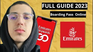 Emirates  Airlines Online Check In 2023 (Phone App) - Get Your Emirates Airlines Boarding Pass screenshot 3