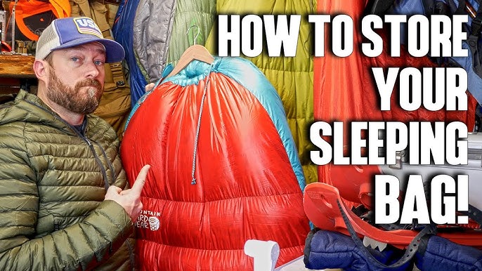 How To Compress And Stuff A Sleeping Bag Without Breaking The Straps! -  Outdoor Vitals 