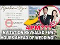INVITATION was REVEALED few hours AHEAD OF THE WEDDING! |4PM Instead of 11AM | Binjin Wedding | Hyun