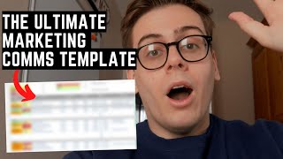 The only Marketing Communications Template you need... (Template in description)