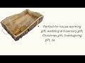 J k handicrafts sheesham wooden tray nested handmade  handcrafted rectangular serving platter