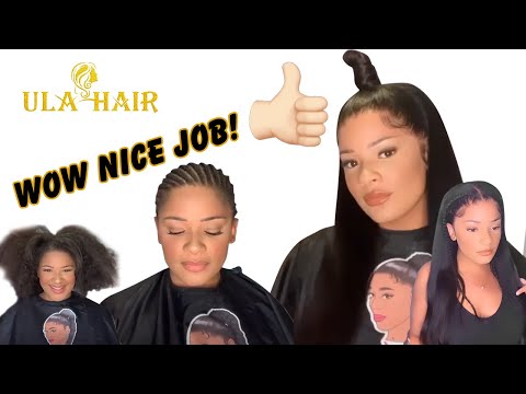 Her Lace Is So Bomb! IG@fleekedbymitch With HD Lace Frontal Wig Invisible + Swiss Lace Ft Ulahair.