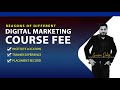 Digital marketing course fee why different institutes different fee in delhi india gaurav dubey