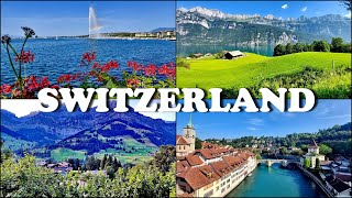 SWITZERLAND 🇨🇭 - Geneva, Bern, Adelboden & Walensee 4K (PART 2)