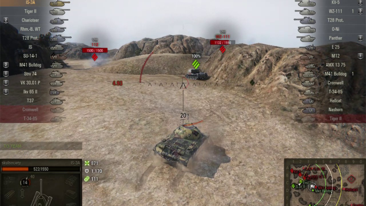 World of tanks IS3A