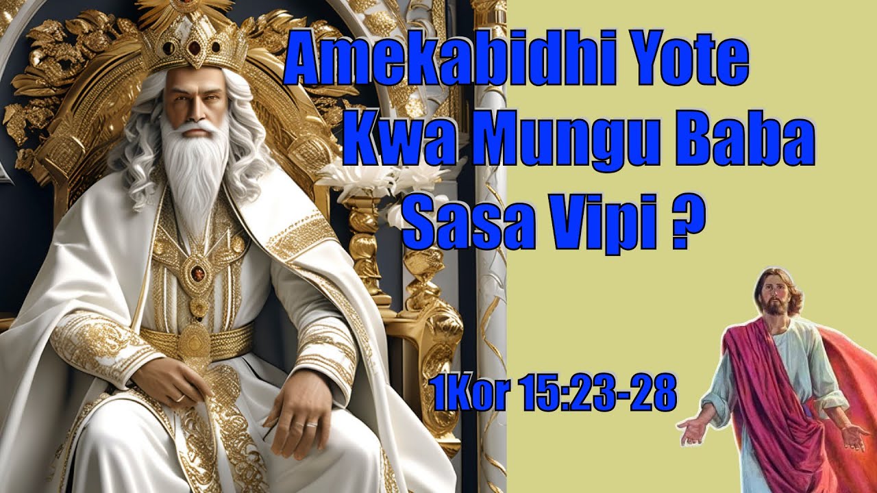 1Kor 15: 23-28   HD 1080p