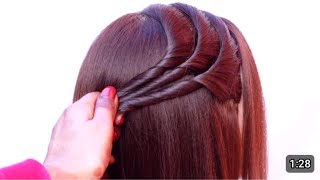 बहुत ही आसान हेयर स्टाइल टिप्स  | hair style tips and tricks | hair style | hairstyle #skhheena