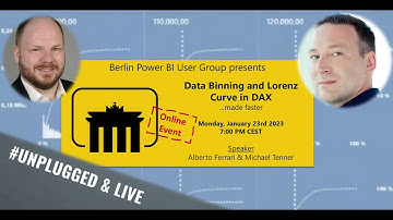 Data Binning and Lorenz Curve in DAX | Alberto Ferrari & Michael Tenner, Berlin Power BI User Group