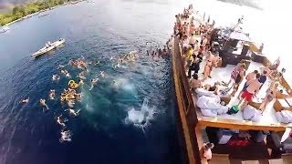 Gili Trawangan  Jiggy Boat Party  Bali  Sabytube 