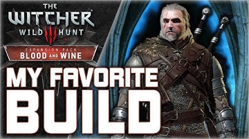 WITCHER 3 Blood and Wine ⚔️ My Favorite Death March Combat Build and Mutations