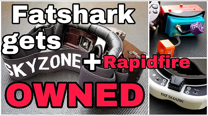 Skyzone 03O Oled Goggle Review with Rapidfire! / Banggood 13th Anniversary