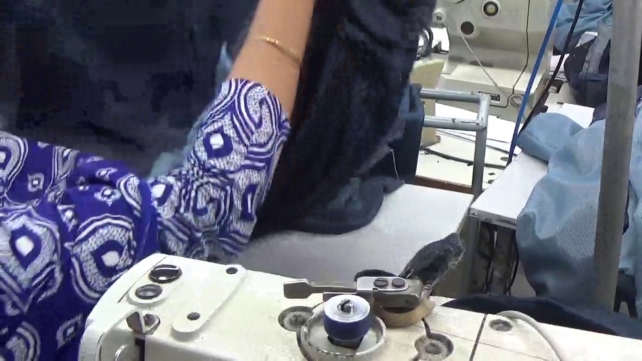 Sleeve button attach with mark - YouTube