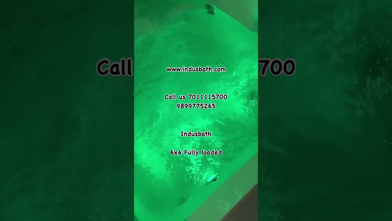 6by4 Fully Loaded Bathtub call us 7011115700, 9899775265 