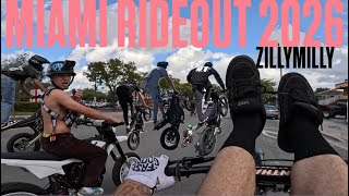 MIAMI SPRING BREAK E-BIKE RIDE OUT | ZILLY MILLY |WITH PAPI POOPOO | wheelies vice city 