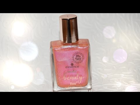 Make Beauty Fun By Essence || Coat Life With Happiness! Nail Top Coat - Swatch And Review