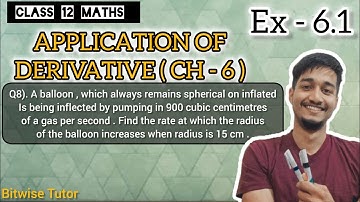 Ex 6.1 q8 class 12 | Ex 6.1 Class 12 q8 | ex 6.1 Q8 Class 12 maths | maths achieves classes