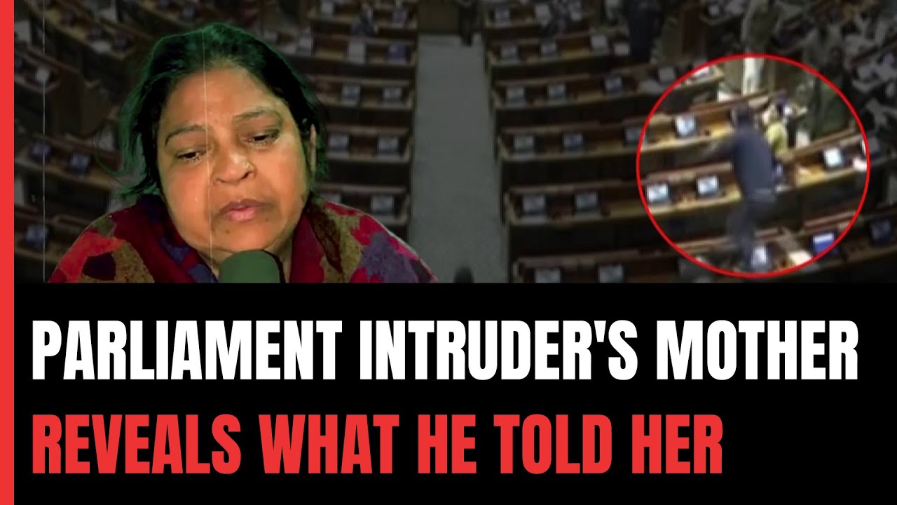 Parliament Security Breach | "He Said He's Going For…": Parliament Intruder's Mother Breaks Down