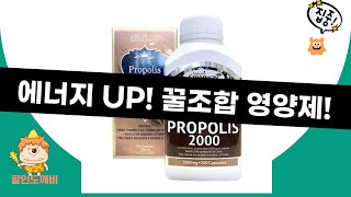 활력 충전! 마카/로얄제리/아연/도라지/프로폴리스 영양제 꿀조합!