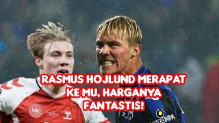 Rasmus Hojlund Merapat ke MU, Harganya Fantastis!#manchesterunited #rasmushojlund