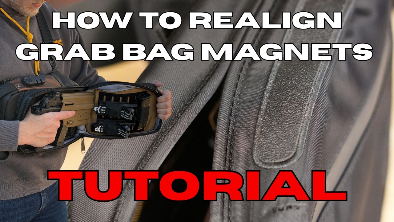 How to Fix & Realign the Magnetic Seal on Your GRAB Bag (Tutorial)