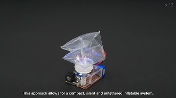 Demonstrating InflatableMod: Untethered and Reconfigurable Inflatable Modules for Tabletop-sized ...