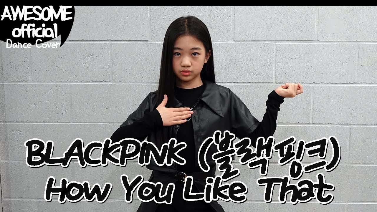 나하은(Na Haeun) - BLACKPINK(블랙핑크) - How You Like That  Dance Cover