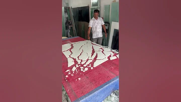 Lacquered Toughened Glass Breaking Testing  | #shorts #glass #glassbraking #trending #viral