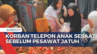 Jenazah Kapten Suanda Dimakamkan Sempat Telepon Anak Sesaat Sebelum Pesawat Jatuh