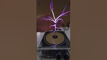 Tesla Coil Artificial Lightning #Shorts #64