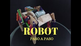 PASO A PASO ROBOT THEO JANSEN