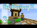 Minecraft SkyFactory 3 - Ep. 2 - Cobble for Days