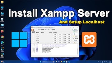 How to install Xampp & Setup Your Webpage 2025| Use Localhost Using Xampp