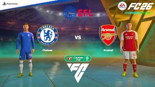 FC 26 PS4 - Chelsea vs Arsenal | Carabao Cup Semi-Finals 