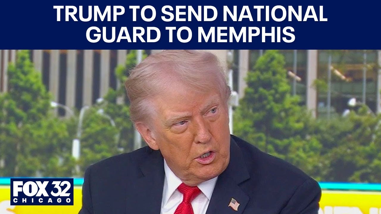 Trump to send National Guard to Memphis - YouTube