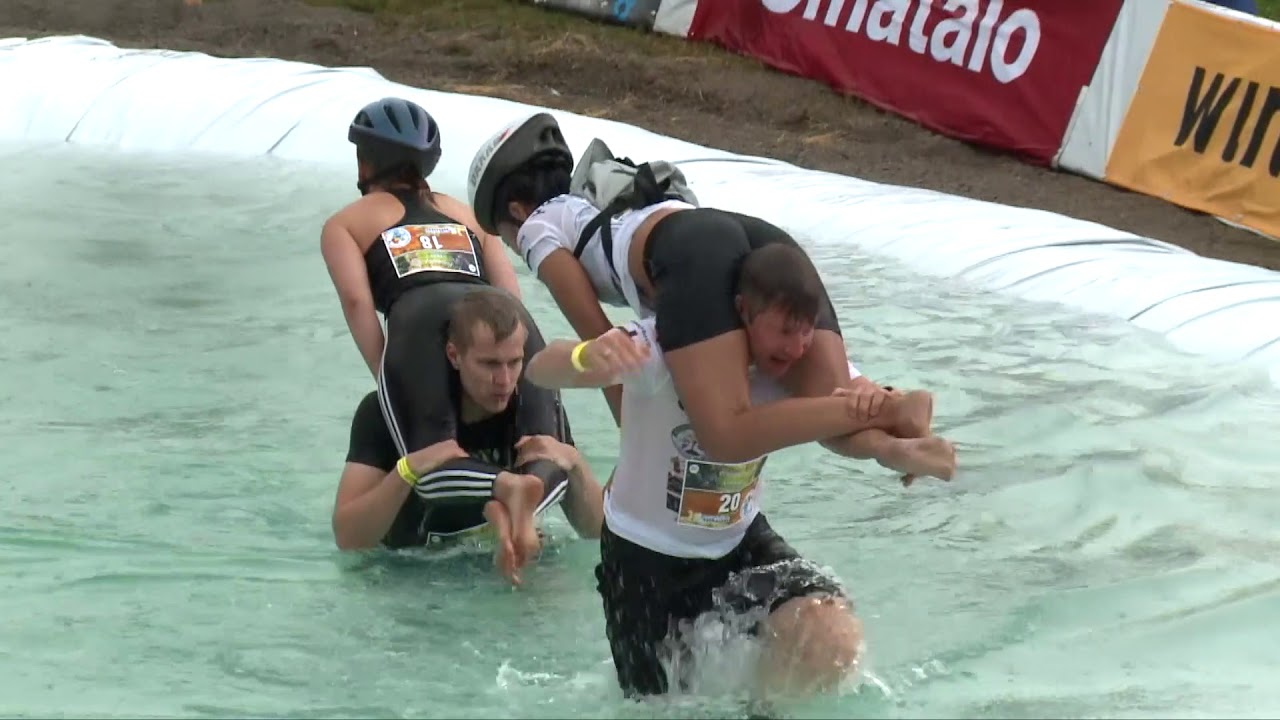 Wife Carrying World Championships in Finla