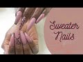 Sweater Nail Designs