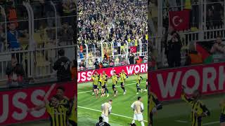 Fenerbahçe - Stuttgart Kerem Aktürkoğlu Chobani Şükrü Saraçoğlu Tribünden Canlı Uefa Avrupa Ligi