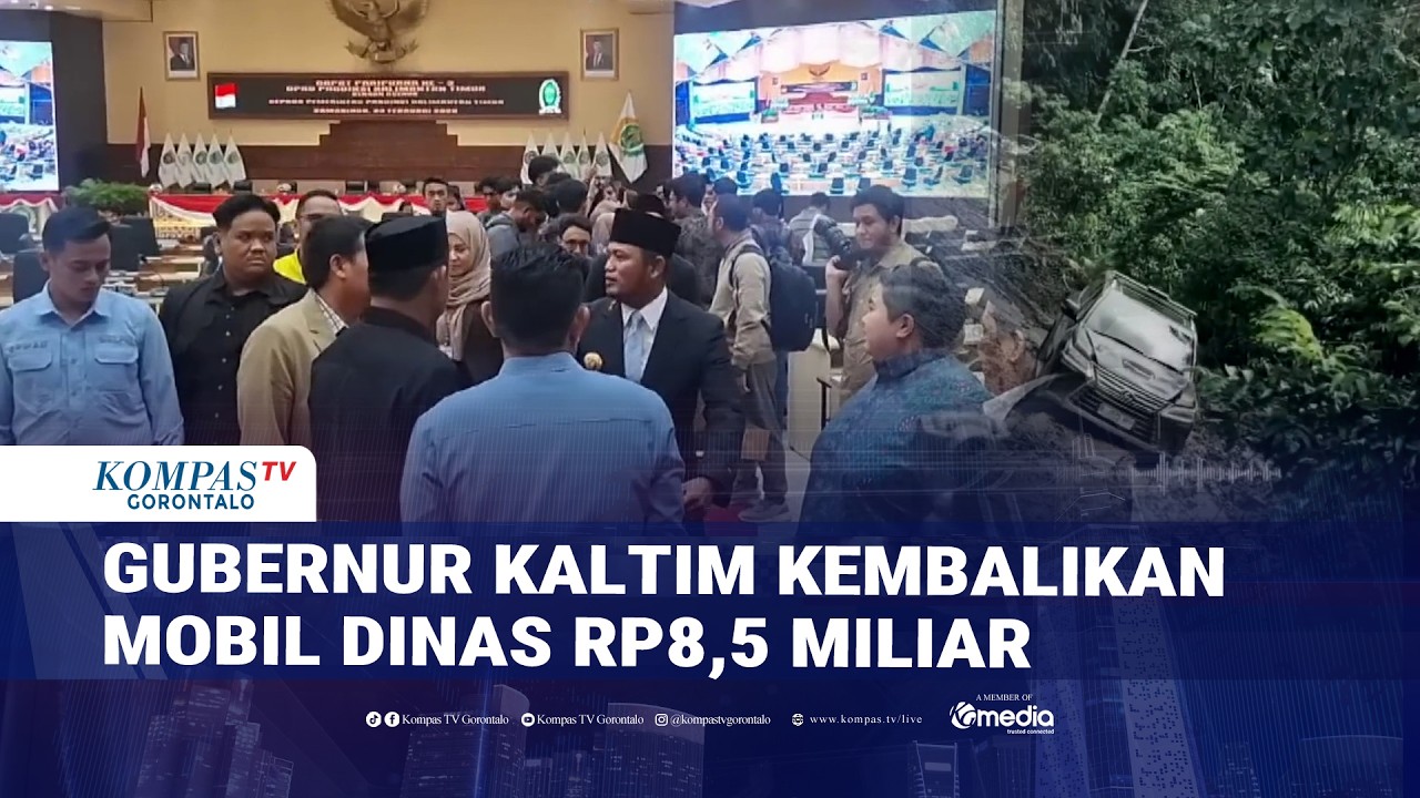 Mobil Gubernur Kalimantan Timur, Rudy Masud, Kembalikan Mobil Dinas  Senilai 8,5 Miliar Rupiah