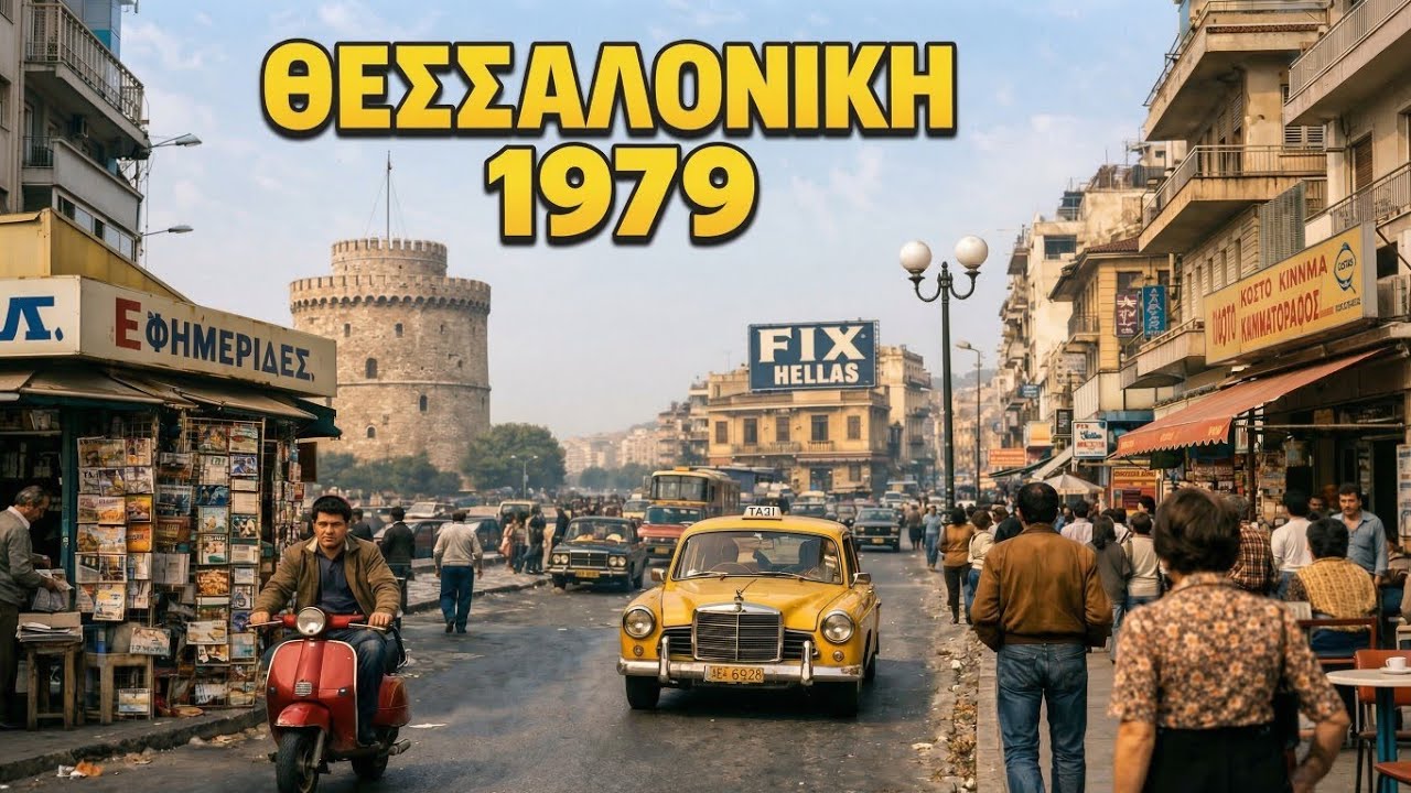 Πώς ήταν η ζωή στη Θεσσαλονίκη το 1979; (Σπάνιο Υλικό)