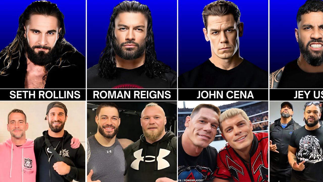 WWE Superstars And Their Real Life Close Friends | wrestlinginc