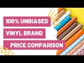 100% Unbiased Vinyl Brand Price Comparison