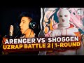 Arenger vs shoggen 1round  uzrap battle 2