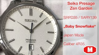 Seiko Presage SRPD39, SARY139, Zen Garden, 