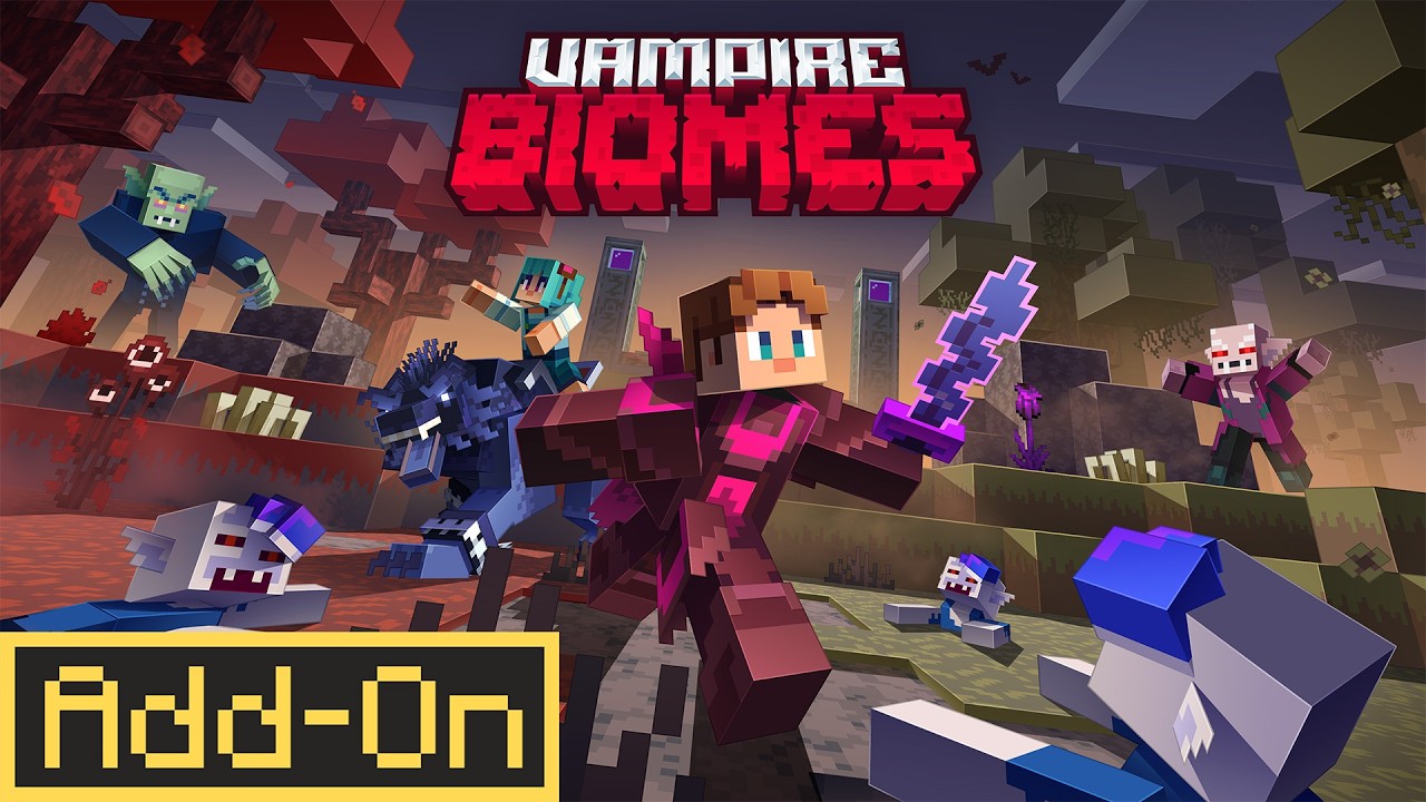 Vampire Biomes | The First True Vampirism Add-On for Minecraft Bedrock ...