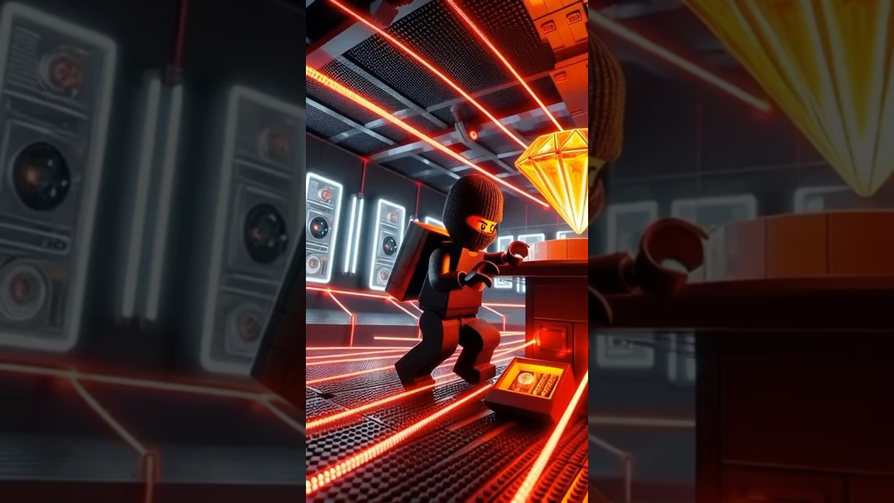 LEGO Thief Caught by Robot?Hilarious Museum Heist 