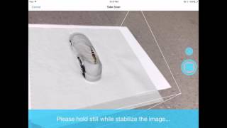 Scanning inside a shoe